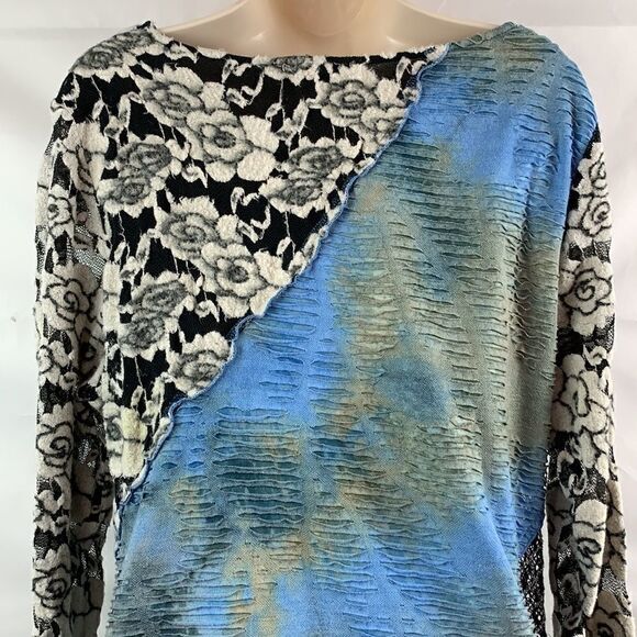 Feratelli Mixed print & texture tunic dress - Picture 8 of 11